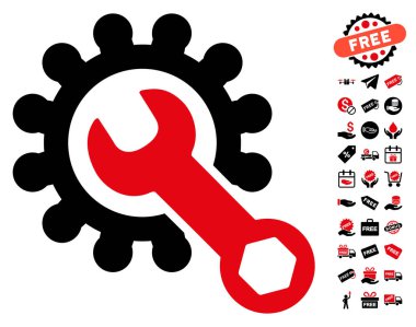 Ücretsiz Bonus simgesiyle hizmet araçları