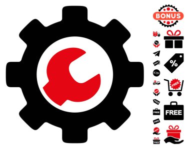 Ücretsiz Bonus simgesiyle hizmet araçları