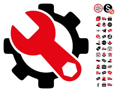 Ücretsiz Bonus simgesiyle hizmet araçları