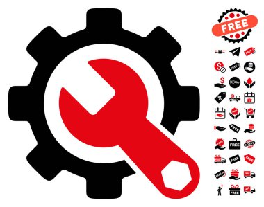 Ücretsiz Bonus simgesiyle hizmet araçları