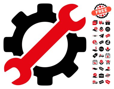 Ücretsiz Bonus simgesiyle hizmet araçları