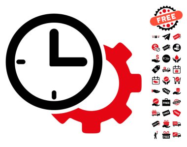 Zaman kurulum dişli simgesini ücretsiz bonus