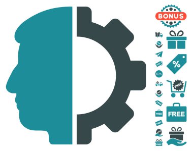 Ücretsiz Bonus ile Android kafa simgesi