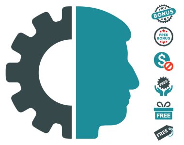 Ücretsiz Bonus ile Android kafa simgesi