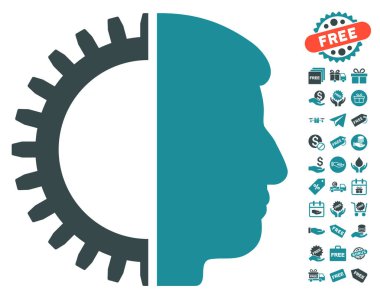 Ücretsiz Bonus ile Android kafa simgesi