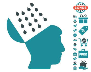 Beyin duş simgesi ücretsiz bonus