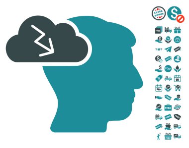 Beyin fırtınası simgesi ücretsiz bonus