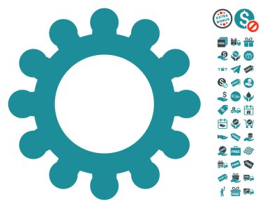 COG simgesi ücretsiz bonus