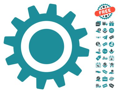 COG simgesi ücretsiz bonus