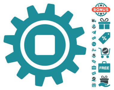 COG simgesi ücretsiz bonus