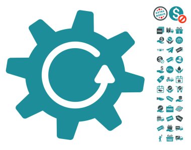 Karikatür döndürme yönünü simgesi ücretsiz bonus