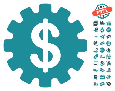 Ücretsiz Bonus ile Geliştirme maliyet simgesi