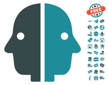 Çift yüzlü simgesi ücretsiz bonus