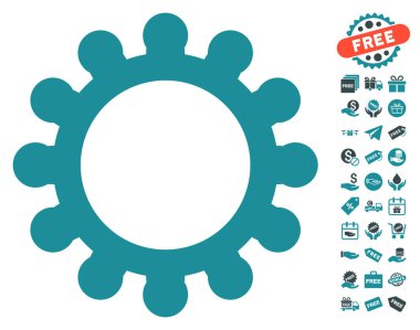 Dişli simgesini ücretsiz bonus