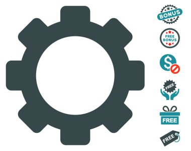 Dişli simgesini ücretsiz bonus