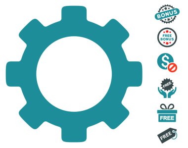 Dişli simgesini ücretsiz bonus