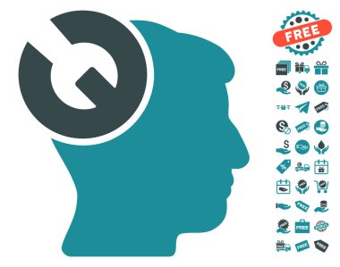 Kafa cerrahi Wrench kutsal kişilerin resmi ile ücretsiz Bonus