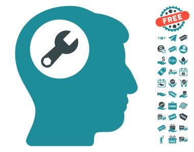 Kafa simgesi ücretsiz Bonus ile anahtar