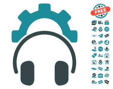 Kulaklık yapılandırma dişli simgesini ücretsiz bonus