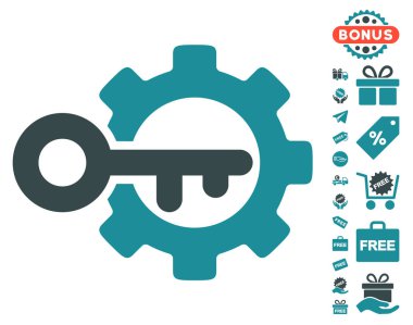 Anahtar Ücretsiz Bonus ile simge seçenekleri