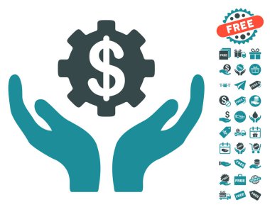 Ücretsiz Bonus ile bakım fiyat simgesi