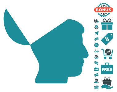 Açık fikirli simgesi ücretsiz bonus