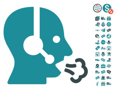 Operatör konuşma simgesini ücretsiz bonus