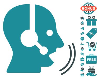 Operatör konuşma simgesini ücretsiz bonus