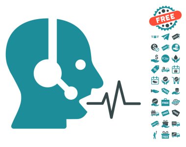 Operatör konuşma simgesini ücretsiz bonus