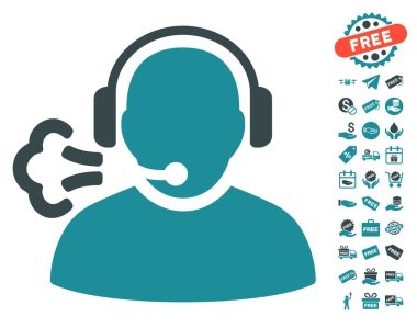 Operatör konuşma simgesini ücretsiz bonus