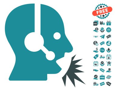 Operatör konuşma simgesini ücretsiz bonus