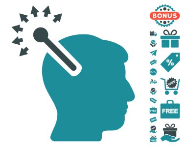 Ücretsiz Bonus ile optik sinir arayüzü simgesi