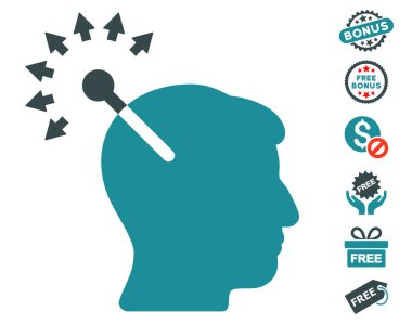 Ücretsiz Bonus ile optik sinir arayüzü simgesi