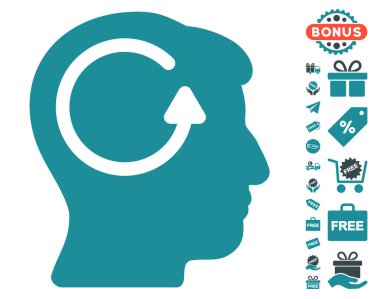 Baş bellek simgesi ücretsiz Bonus ile yenileme