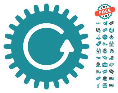 COG simgesi ücretsiz bonus döndürme