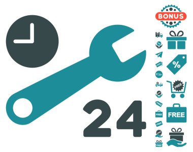 Servis saatleri simgesi ücretsiz bonus