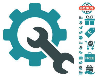 Ücretsiz Bonus simgesiyle hizmet araçları