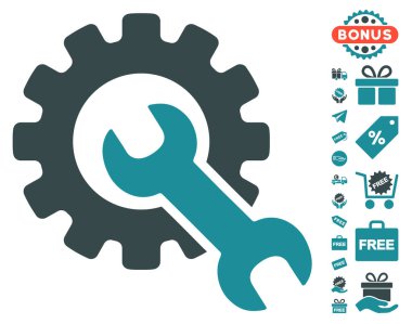 Ücretsiz Bonus simgesiyle hizmet araçları