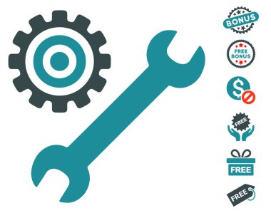 Ücretsiz Bonus simgesiyle hizmet araçları