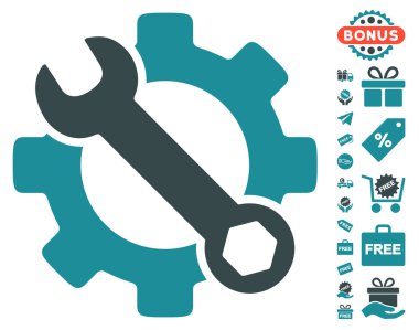 Ücretsiz Bonus simgesiyle hizmet araçları