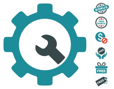 Ücretsiz Bonus simgesiyle hizmet araçları