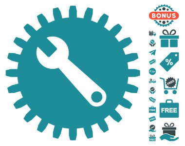 Ücretsiz Bonus simgesiyle hizmet araçları