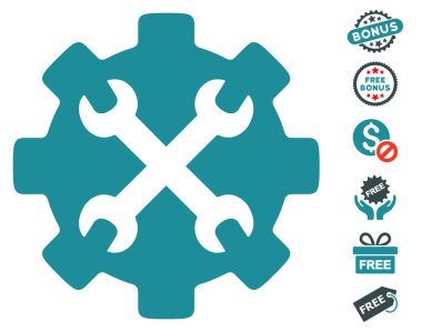 Ücretsiz Bonus simgesiyle hizmet araçları