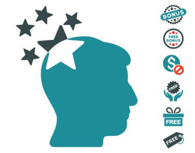 Yıldız kafa simgesi ücretsiz Bonus ile vurmak