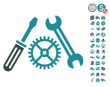 Service simgesini Ücretsiz Bonus ile ayarlama