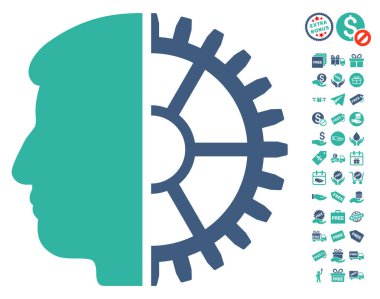 Ücretsiz Bonus ile Android kafa simgesi