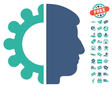 Ücretsiz Bonus ile Android kafa simgesi