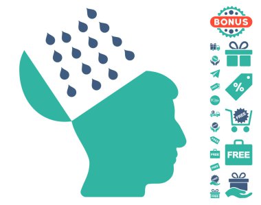 Beyin duş simgesi ücretsiz bonus