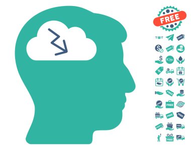 Beyin fırtınası simgesi ücretsiz bonus