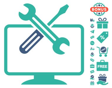 Bilgisayar araçlar simgesi ücretsiz bonus